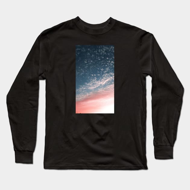 Sky landscape - Strange sky - Colorful Sky Long Sleeve T-Shirt by Tilila